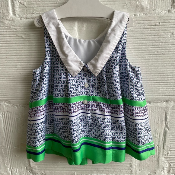 Janie and Jack Sleeveless Blouse - Picture 2 of 5